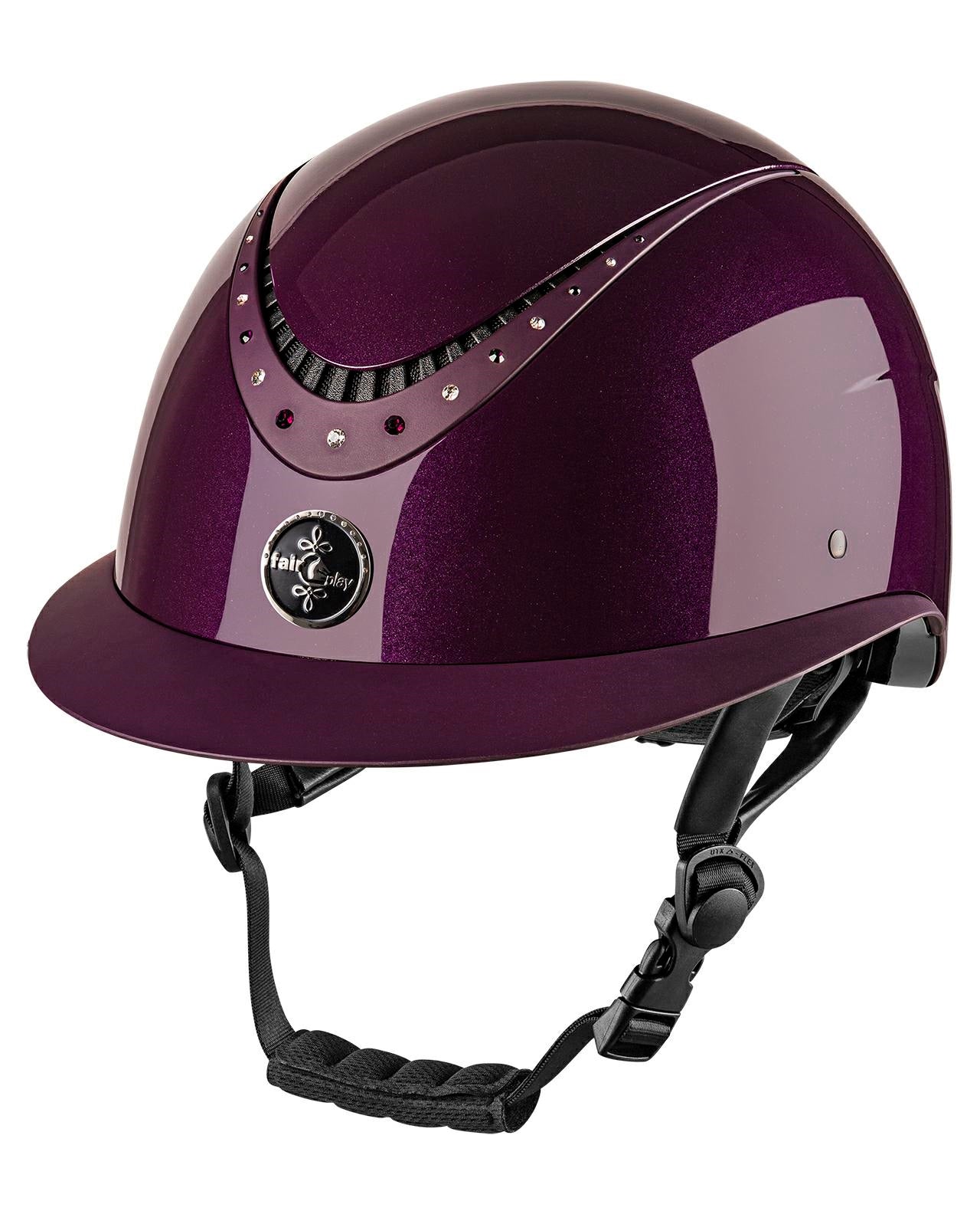 Helmet FP APOLEUS SHINY W-V royal berry