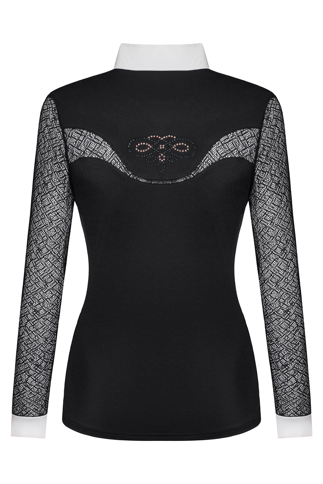 Cecile long sleeve Black Rose gold