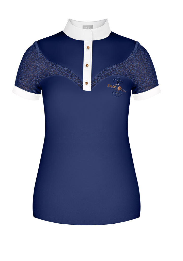 Rozzie Navy rose gold