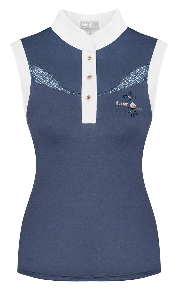Cecile sleeveless Steelblue - Final Sale