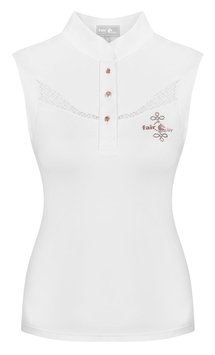 Cecile sleeveless White