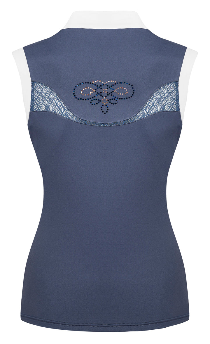 Cecile sleeveless Steelblue - Final Sale