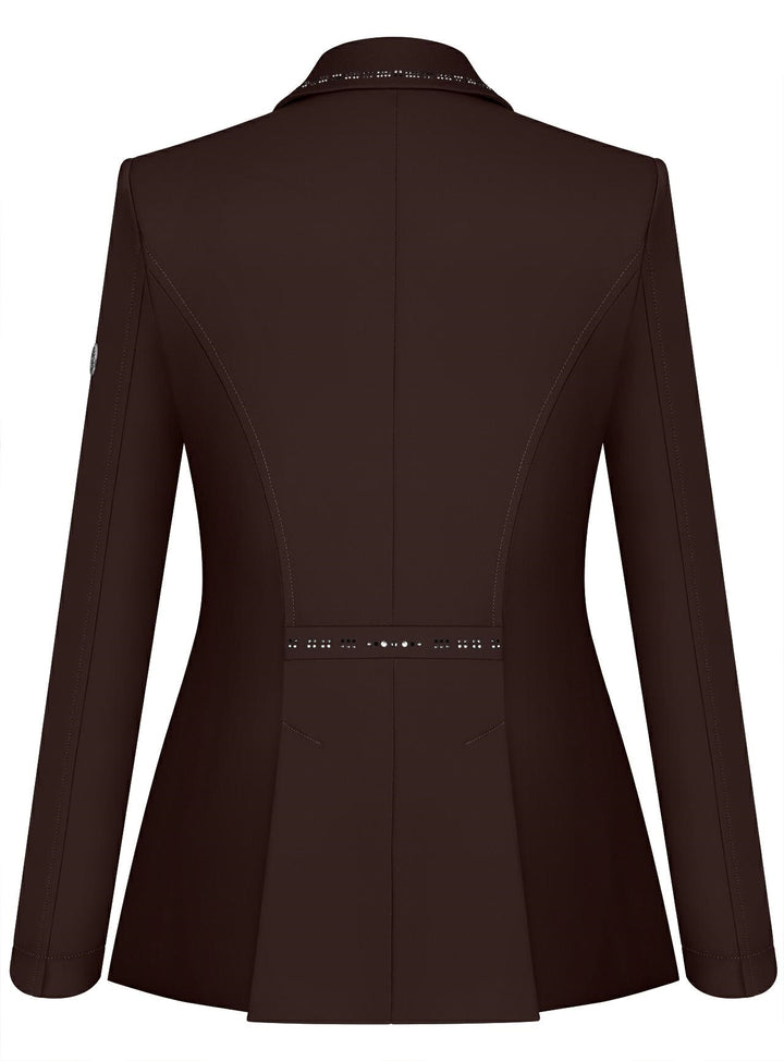 Reiko short tail brown silver