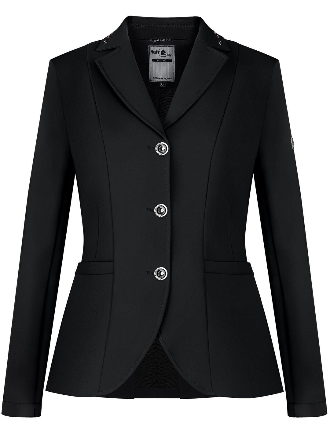 Show jacket FP NATALIE black silver - Leveza