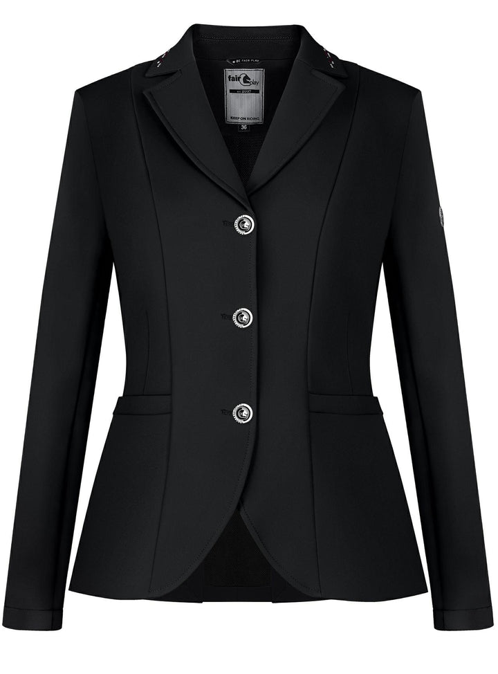 Show jacket FP NATALIE black silver - Leveza
