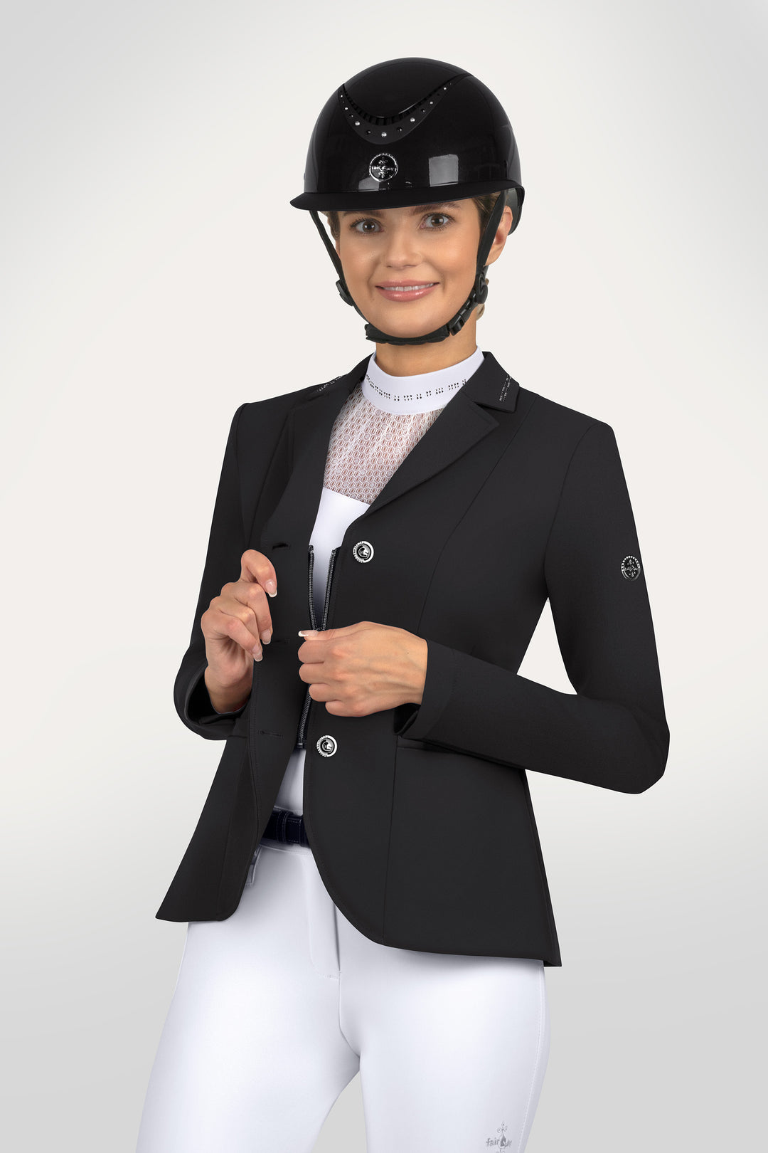 Show jacket FP NATALIE black silver - Leveza