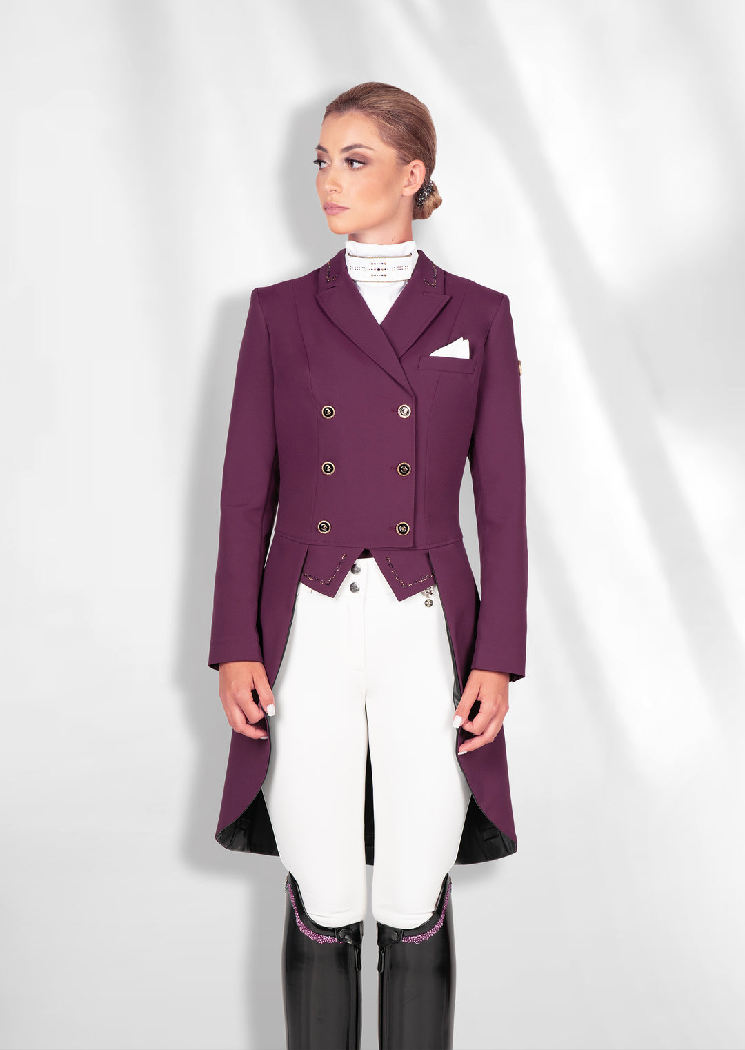 Nadine Tail coat Royal Berry