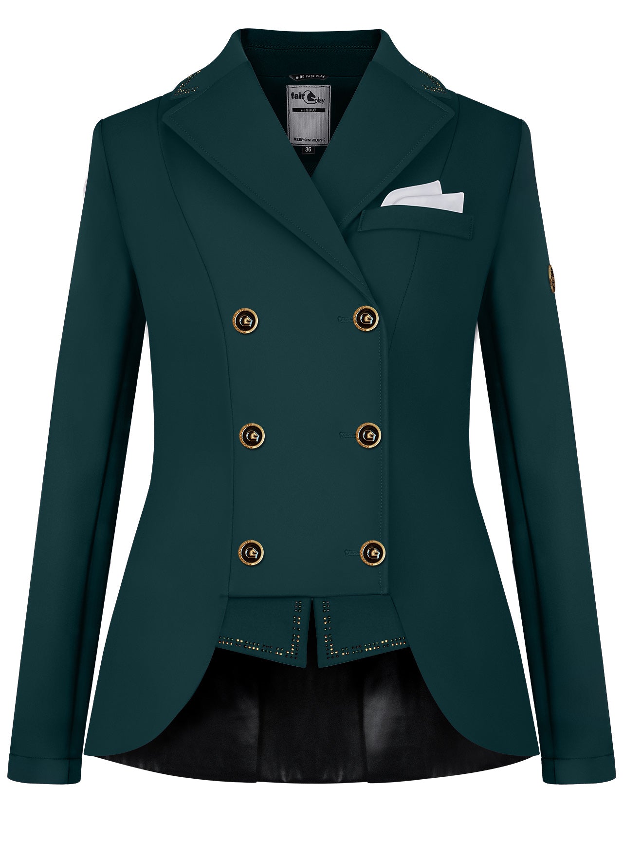 Reiko short tail Noble green gold