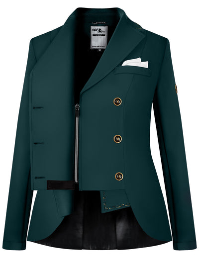 Reiko short tail Noble green gold