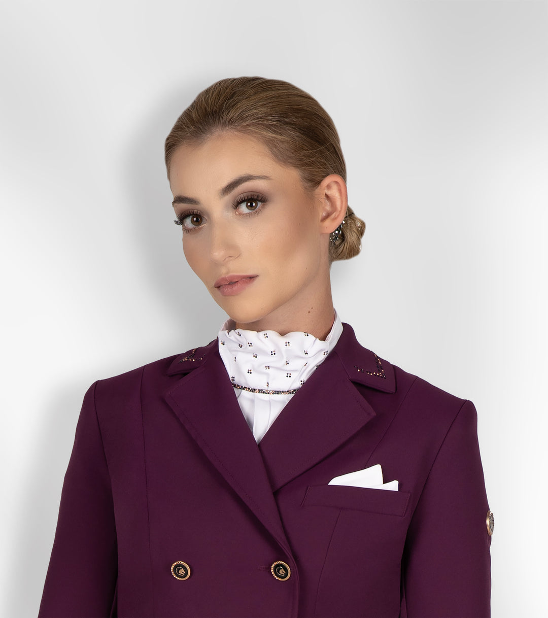 Reiko short tail - Royal berry gold