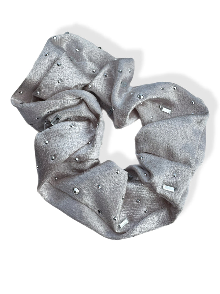 Hair scrunchie for show bow