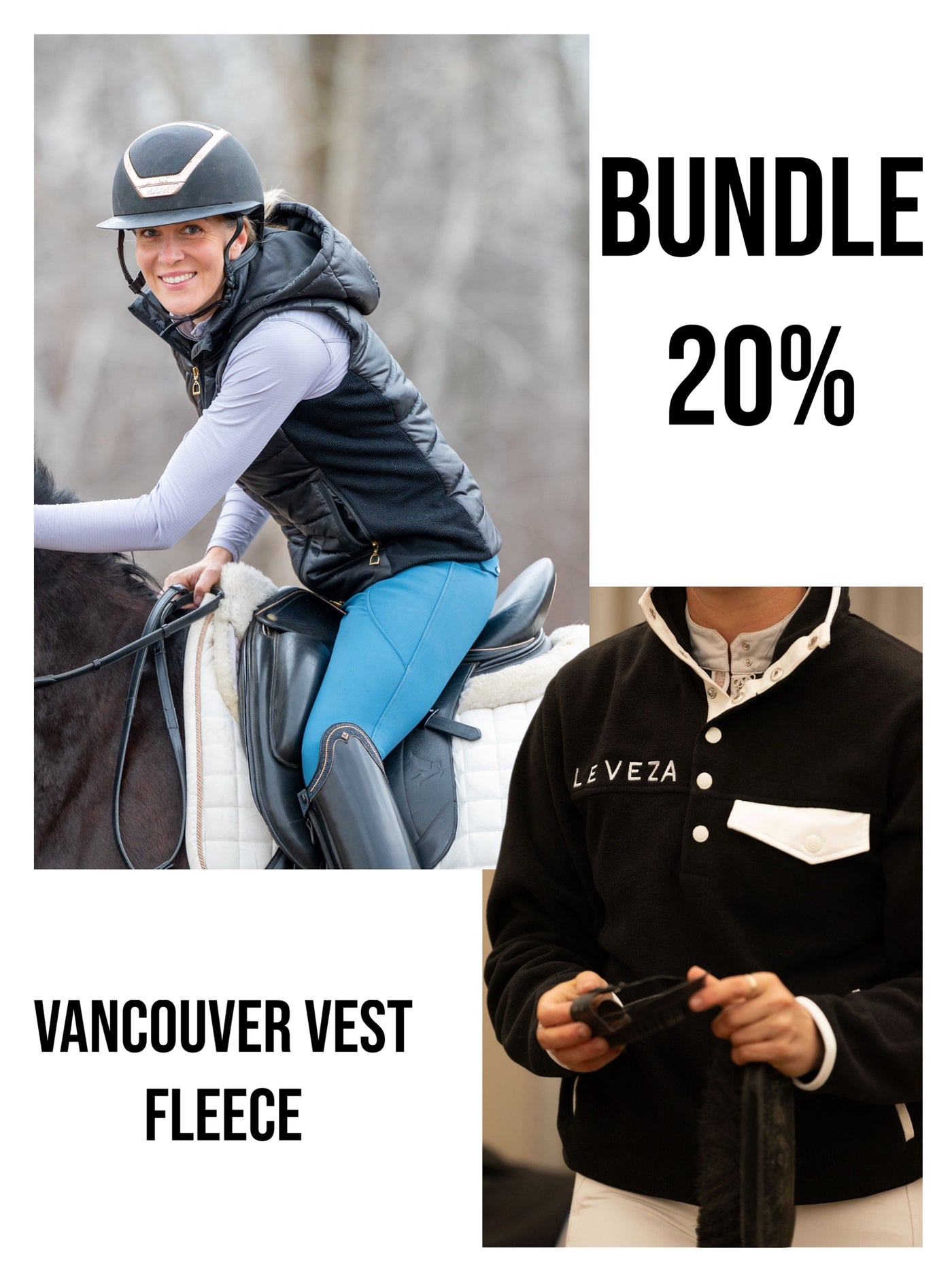 Fleece and Vancouver vest Bundle - Save 20%