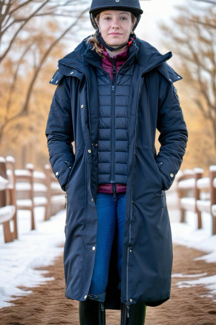 Alaska black Winter Jacket - Leveza