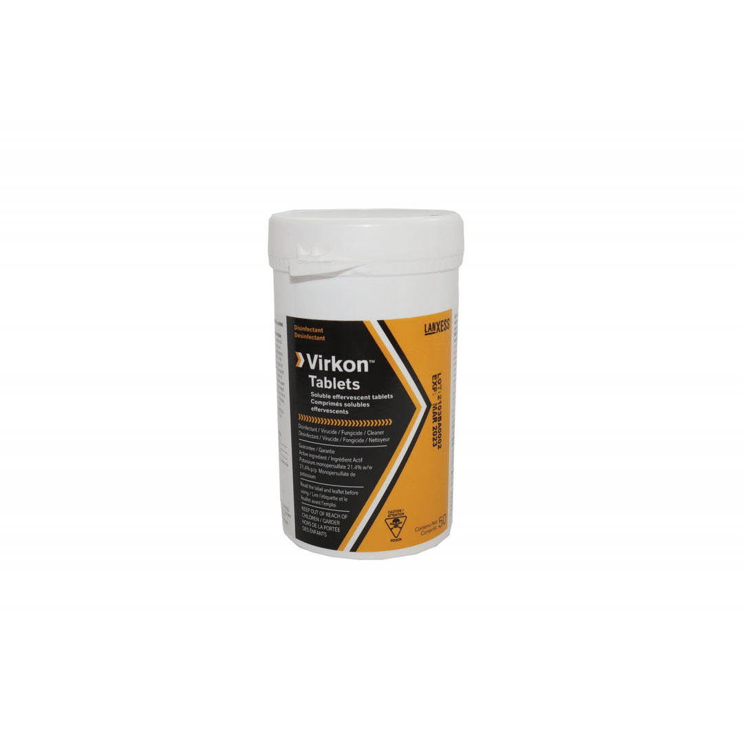 VIRKON TABLETS, 50/JAR - Leveza