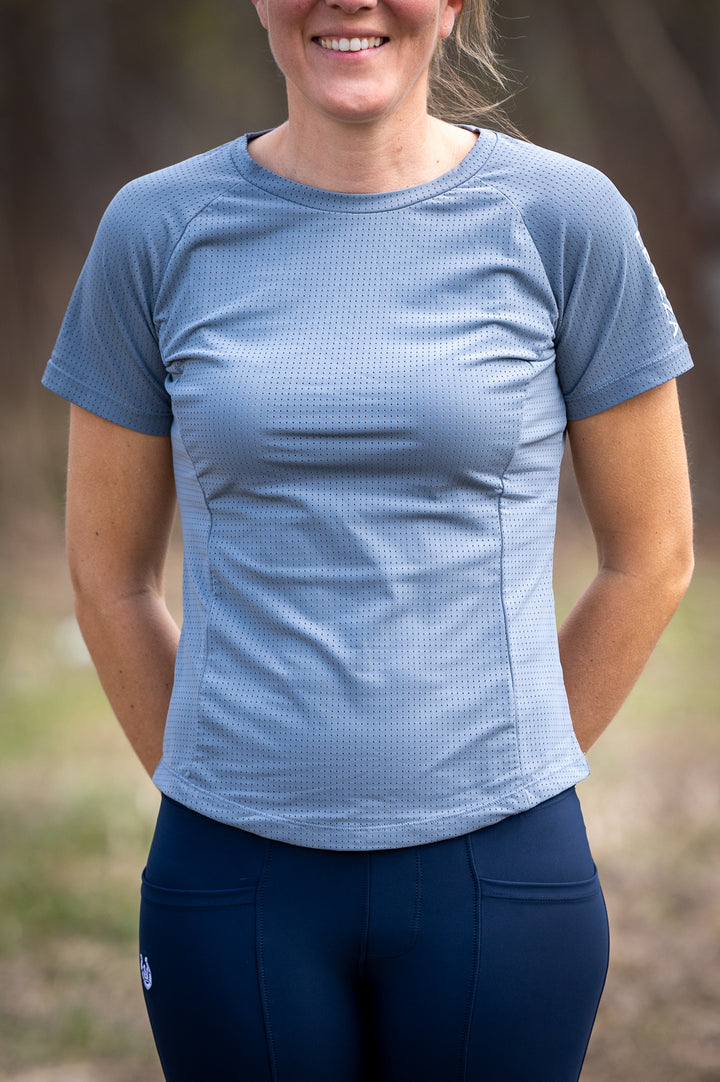 Amilia summer shirt Grey
