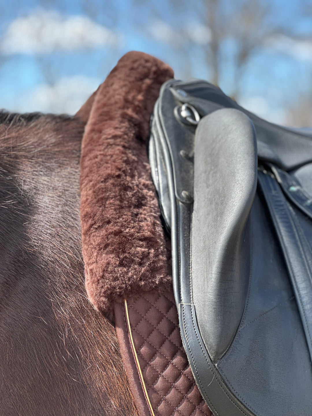 Limited Sheepskin Pad - Brown