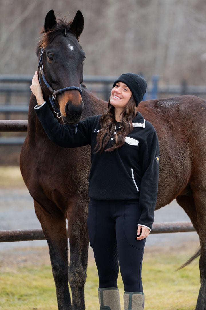 Serenata winter leggings - Black - - Leveza