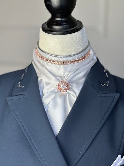 Stock tie - neck Rose gold