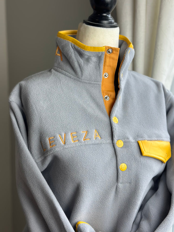 Fleece Grey yellow