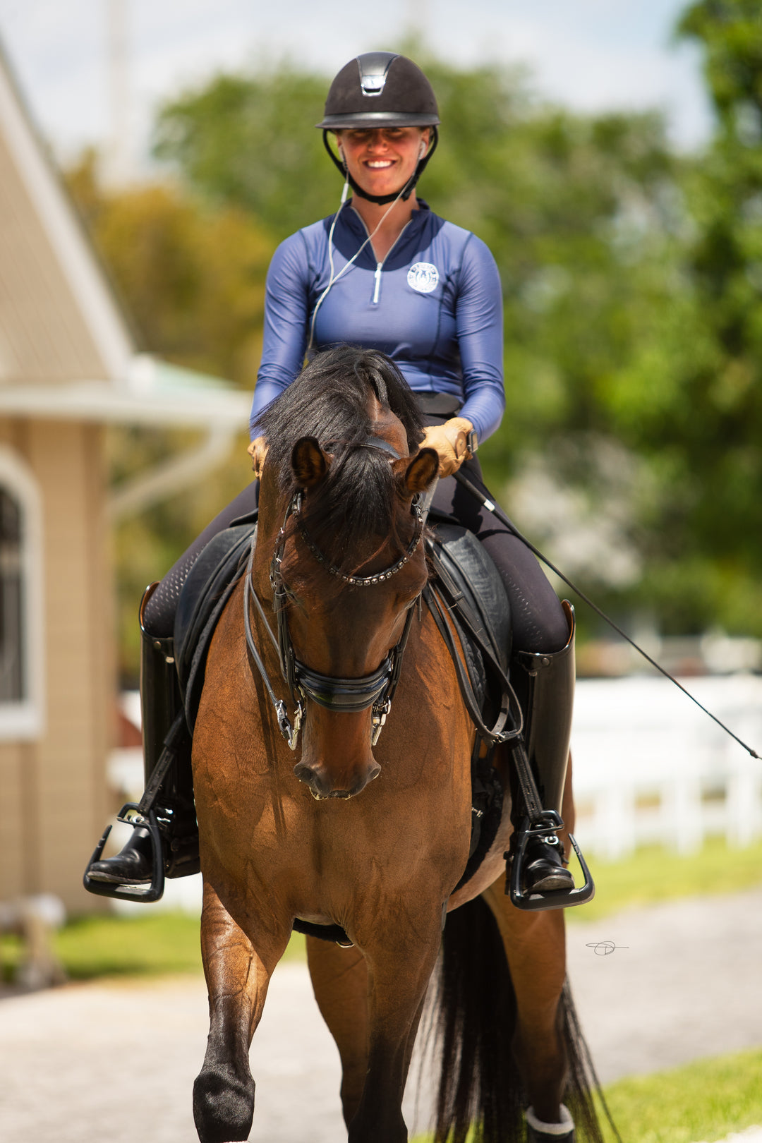 The Fayette Sun shirt - Navy - Leveza