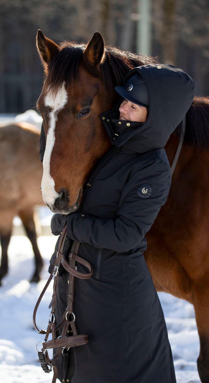 Alaska black Winter Jacket - Leveza
