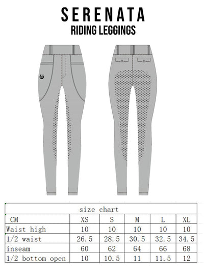 Serenata Black Riding leggings