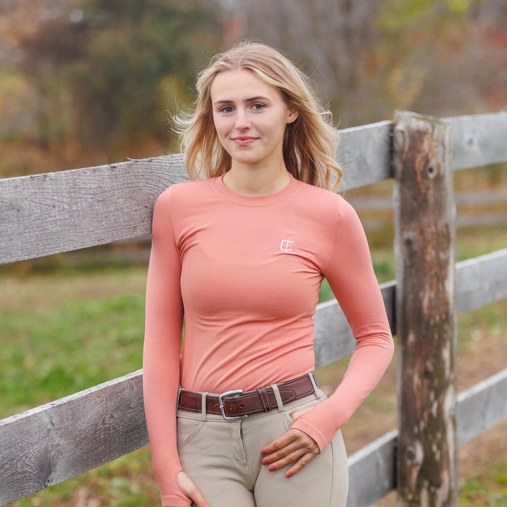 CL Seamless Baselayer -  Peach - Final Sale