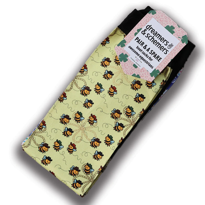 Bee Haw Pair & A Spare Socks - Leveza