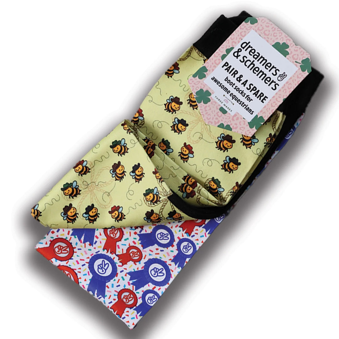 Bee Haw Pair & A Spare Socks - Leveza