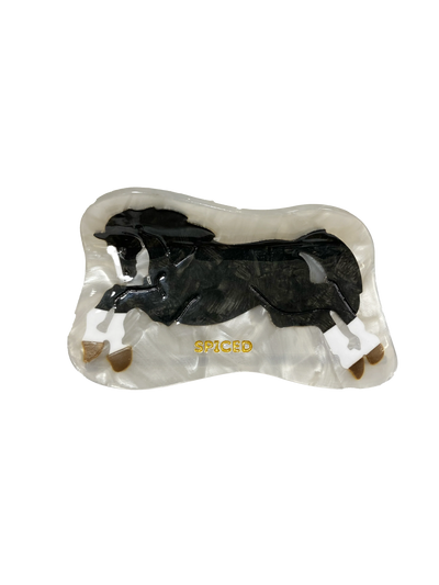 Prancing Pony Hair Clip