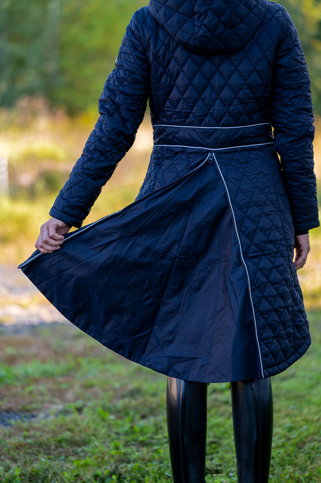 KATMAI long winter jacket NAVY - Leveza