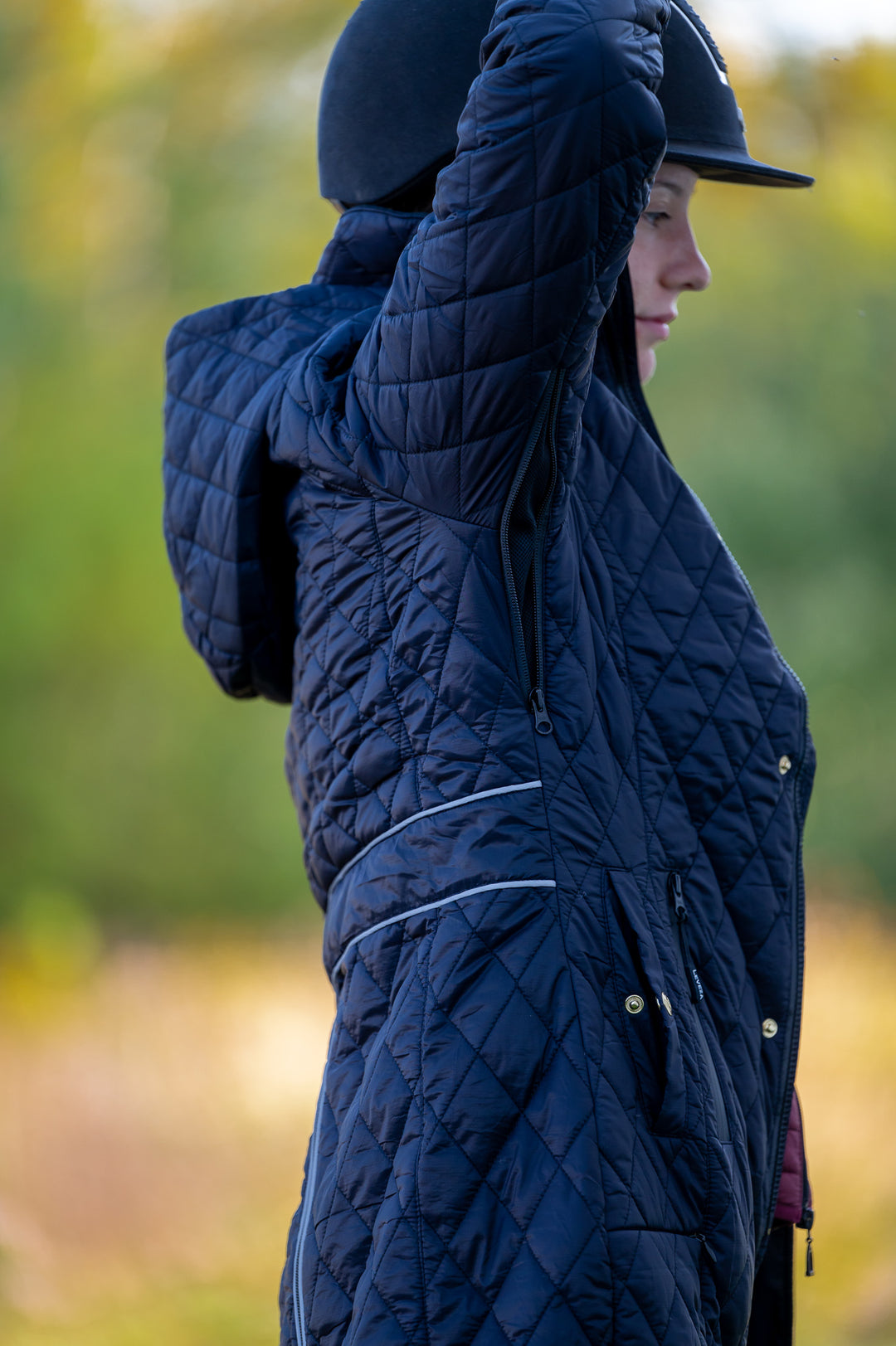 KATMAI long winter jacket NAVY - Leveza