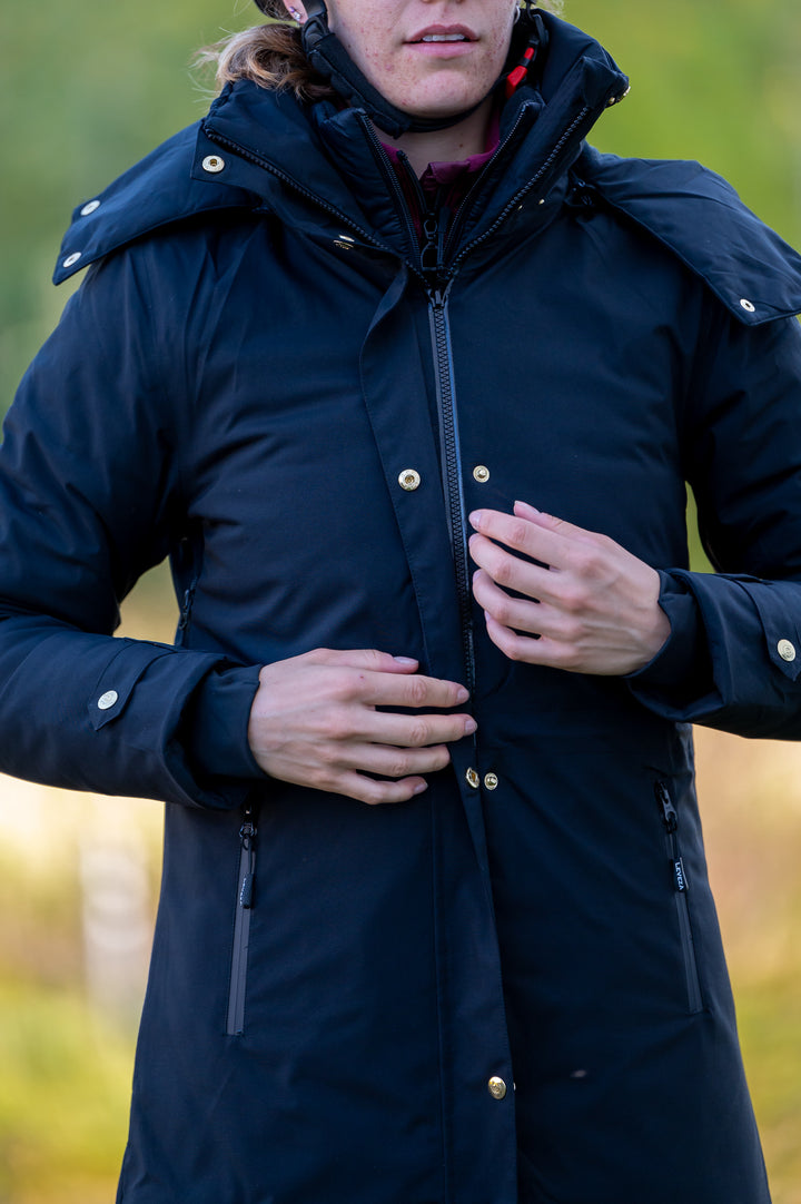 Alaska black Winter Jacket - Leveza