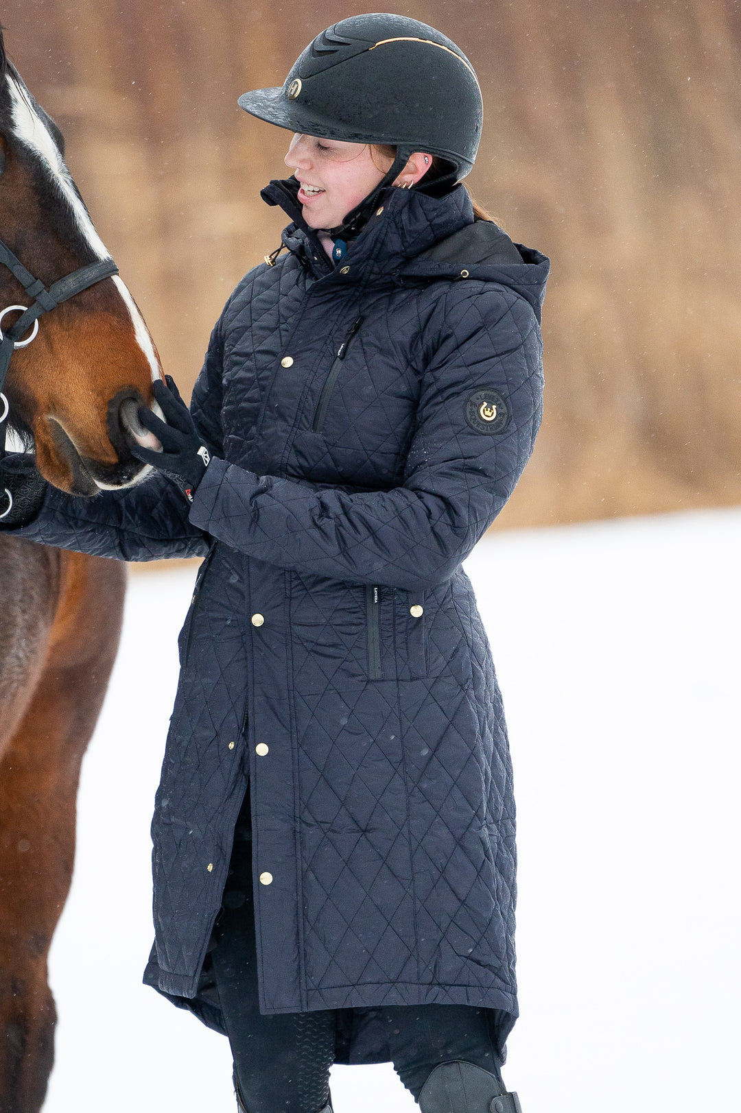 KATMAI long winter jacket NAVY - Leveza