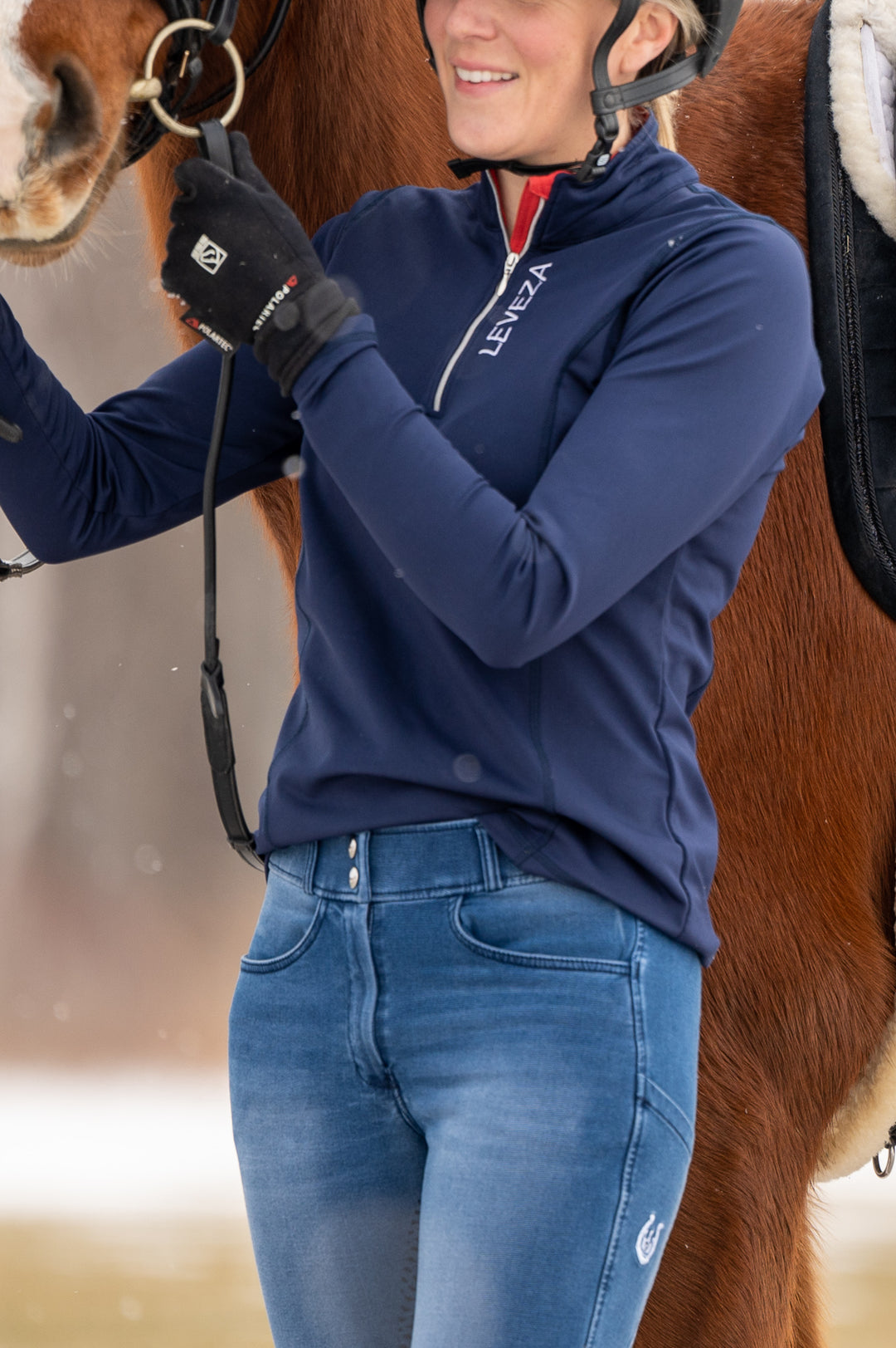 Angelina denim full seat