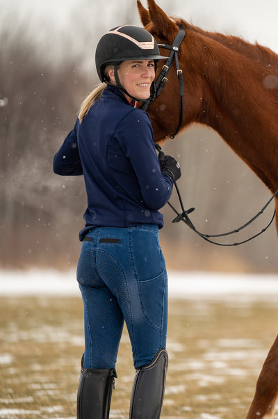 Angelina denim full seat