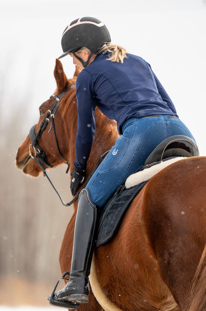 Angelina denim full seat