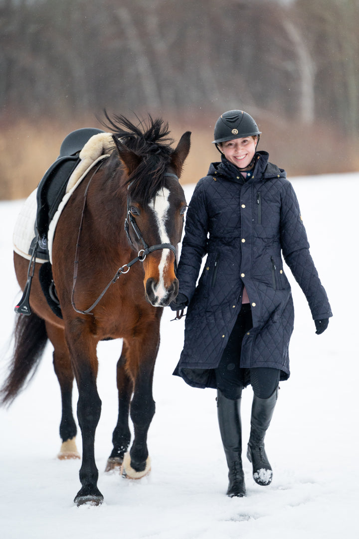 KATMAI long winter jacket NAVY - Leveza