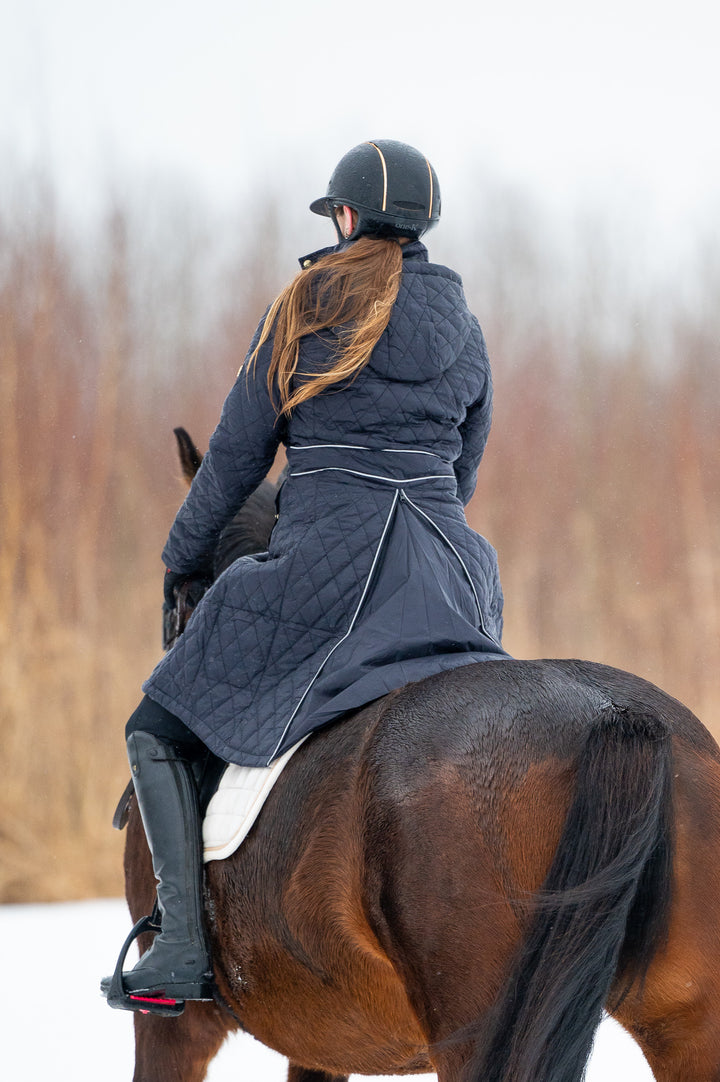 KATMAI long winter jacket NAVY - Leveza