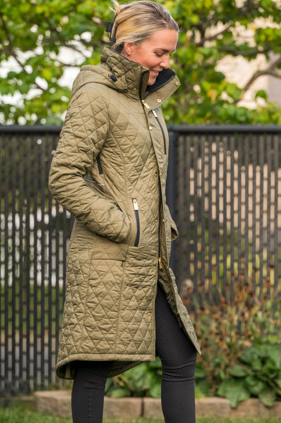 KATMAI winter jacket - OLIVE FINAL SALE