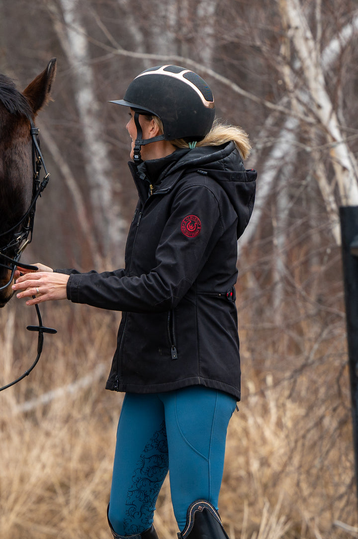 Dahousie Full Seat Summer Breeches - Petrol - Leveza