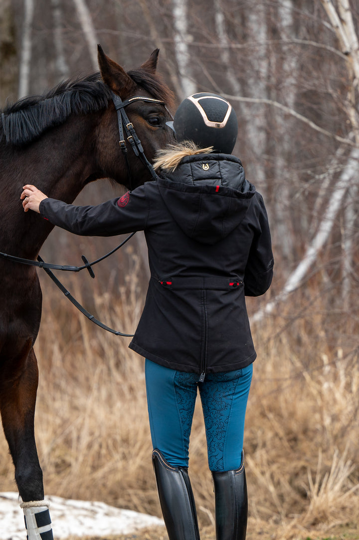 Dahousie Full Seat Summer Breeches - Petrol - Leveza