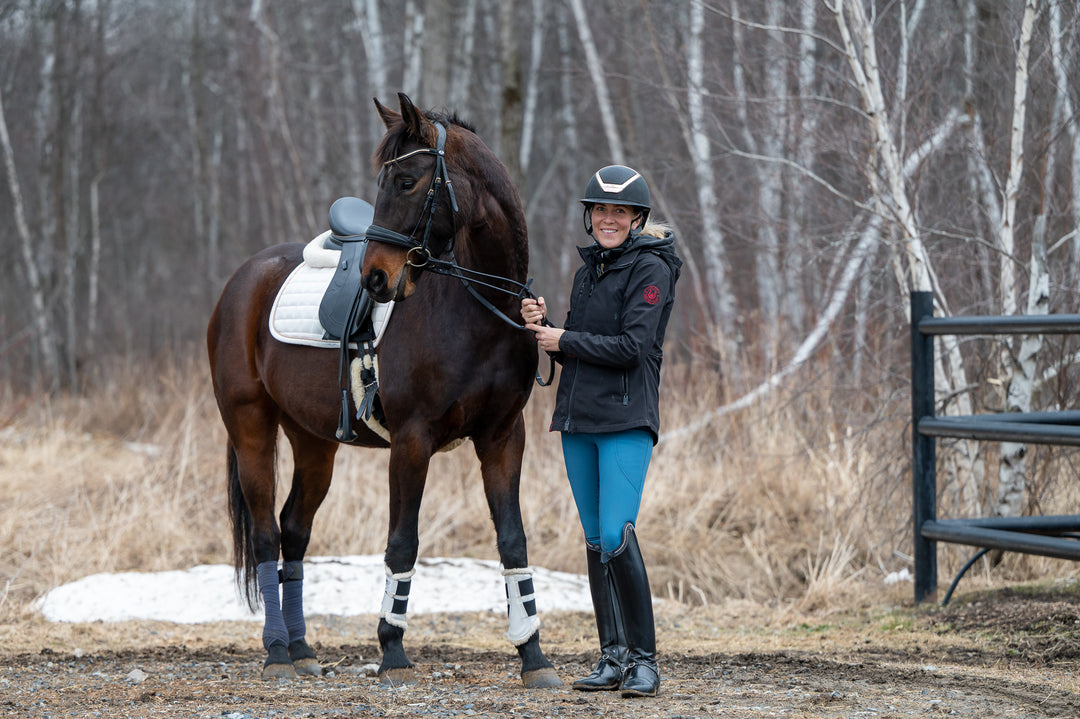 Dahousie Full Seat Summer Breeches - Petrol - Leveza