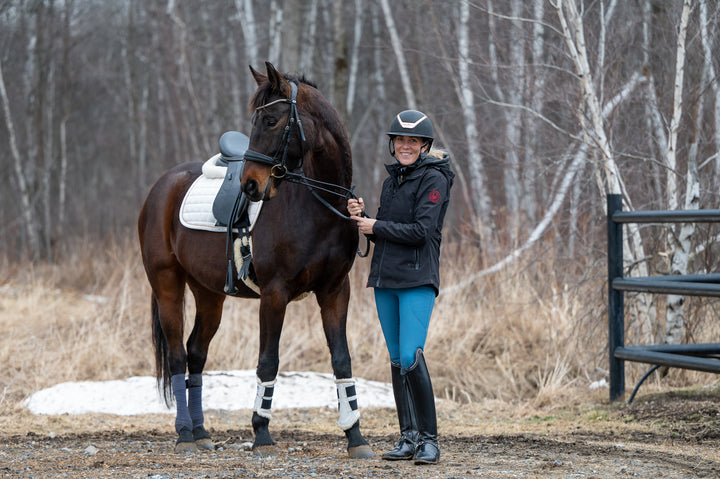 Dahousie Full Seat Summer Breeches - Petrol - Leveza