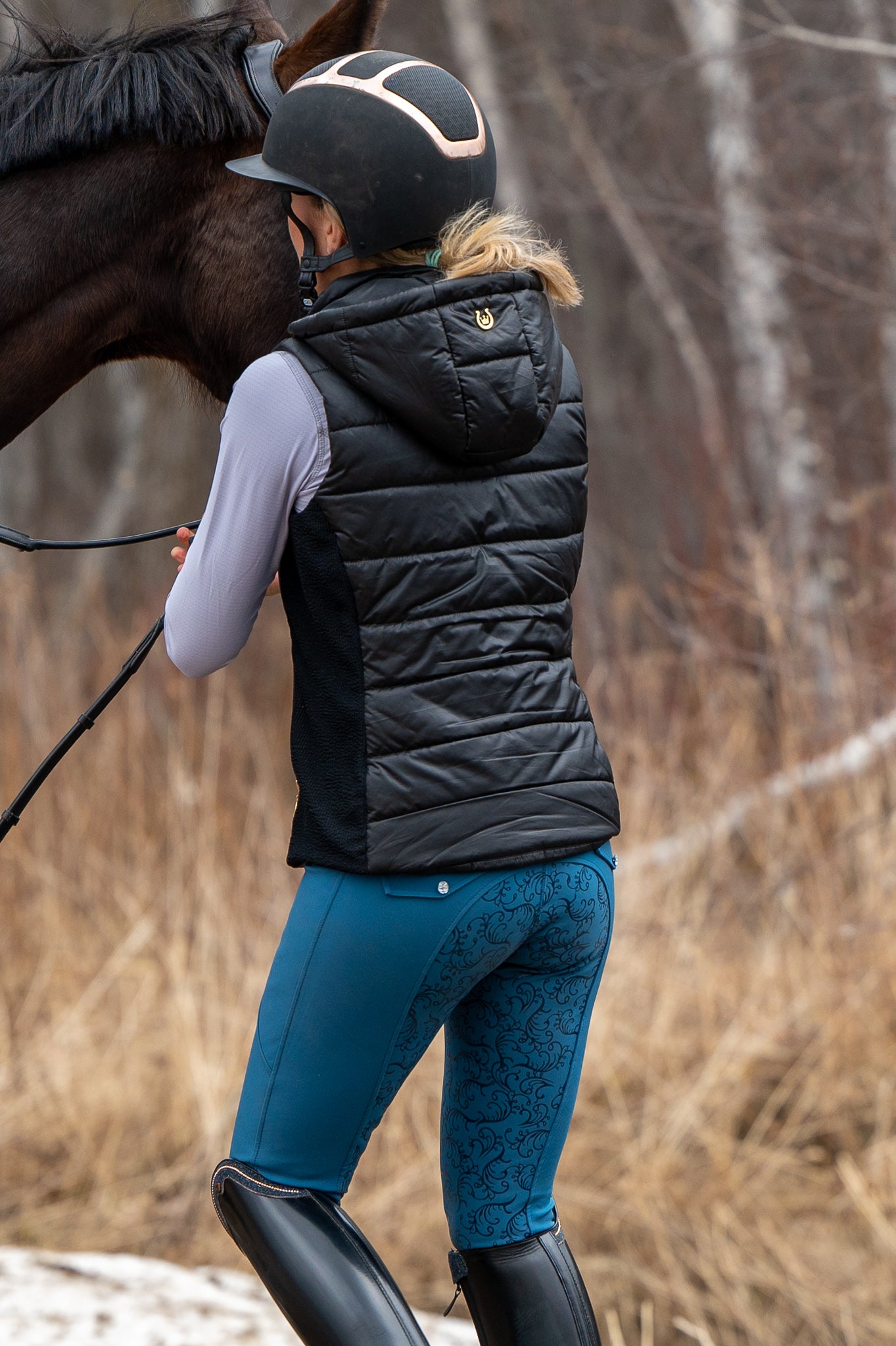 Dalhousie Full Seat Summer Breeches - Petrol