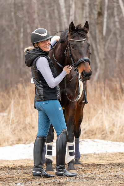 Dalhousie Full Seat Summer Breeches - Petrol