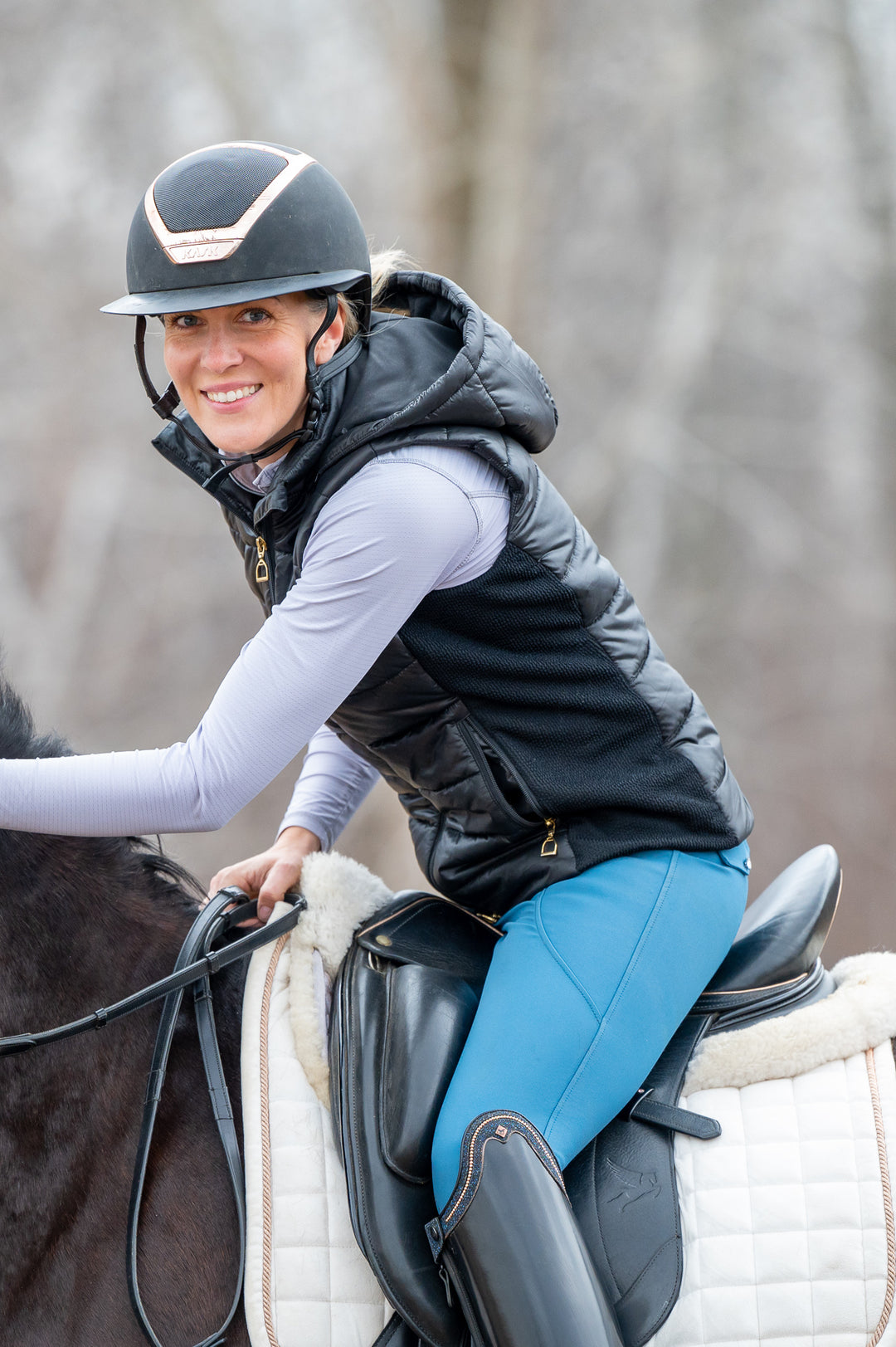 Vancouver vest - Black - Leveza