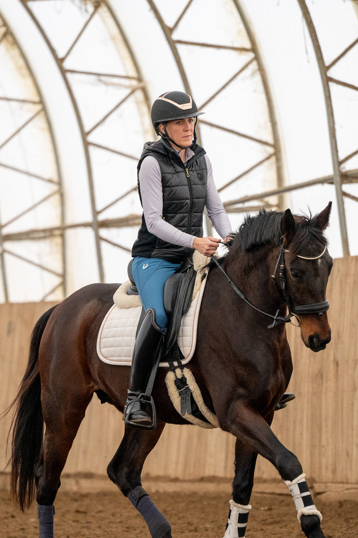 Dahousie Full Seat Summer Breeches - Petrol - Leveza