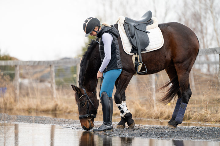 Dahousie Full Seat Summer Breeches - Petrol - Leveza