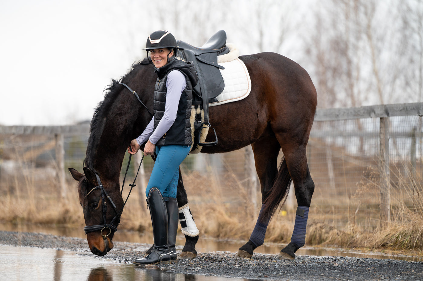 Dalhousie Full Seat Summer Breeches - Petrol